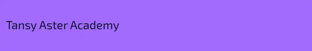 Tansy Aster Academy